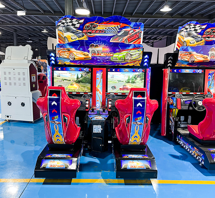 Arcade Car Simulator Driving Racing Game Machine Coin Operated Games Racing For Game Zone supplier