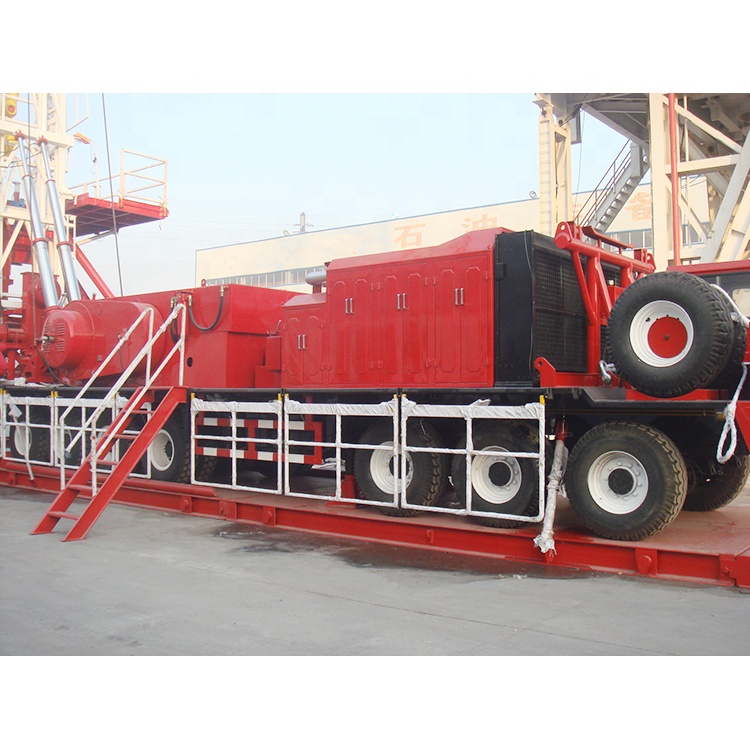 heavy duty workover Oil Well Drilling Rig manufacture