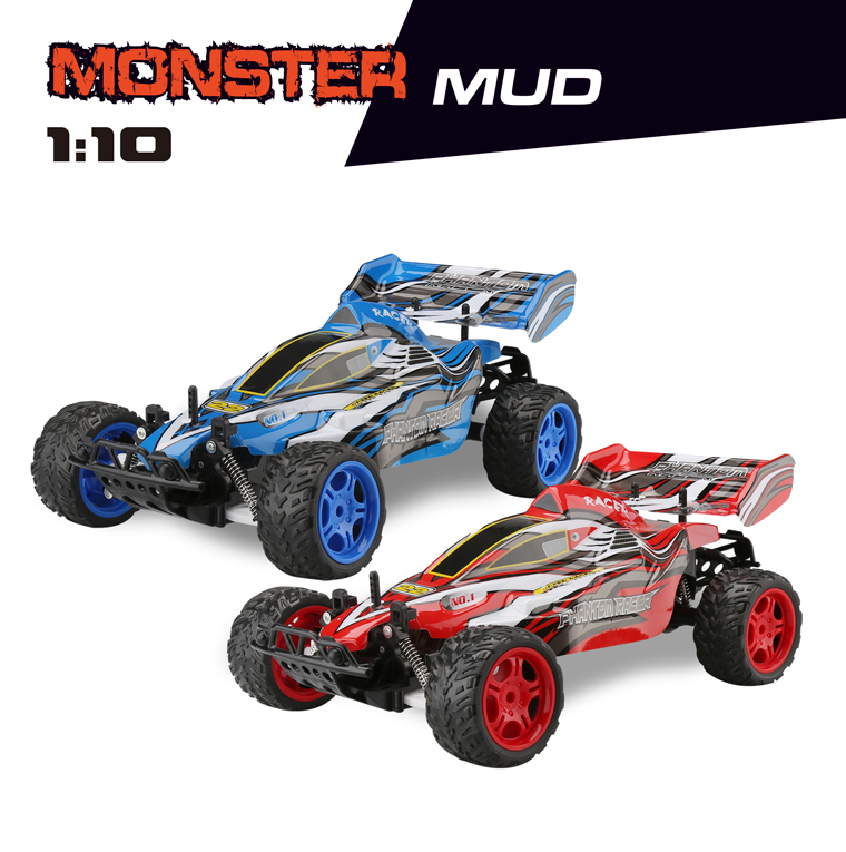 FAST GEARZ - 2.4Ghz 1:10 Scale Remote Control Vehicle All Terrain Off-Road Hobby RC Buggy Toy Cars for Boys and Adults Beginner manufacture