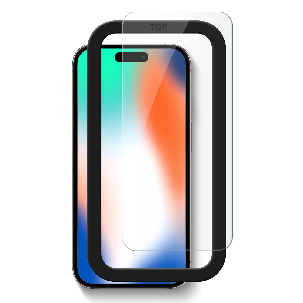 Laudtec GHM041 High Transparent 3D Curved Coverage Wholesale Price Screen Protector Full Glue For Iphone 15 Tempered Glass factory