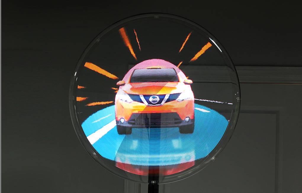 2023 New Technology 4 Blades 3d Hologram Display 50 cm Hologram Fan 3d Holographic Display Hologram factory