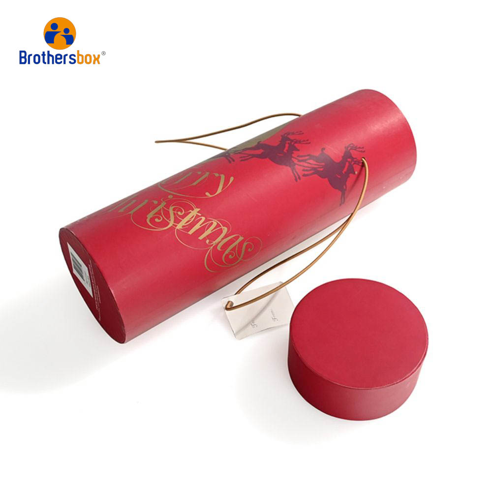 Wine tube gift box