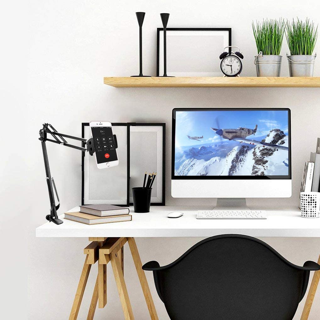 Laudtec Universal Mobile Phone Stand Tablet Lazy Bracket Adjustable Portable Flexible Lazy Bed Holder For IPad factory