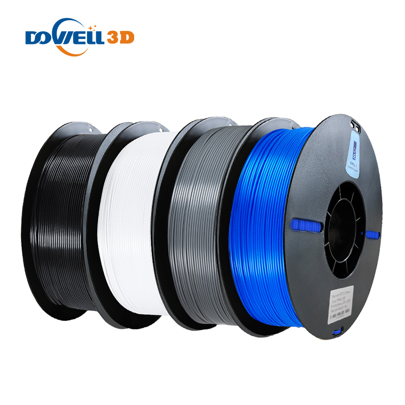 DOWELL3D Высококачественная PLA нить многоцветная экологически чистая 1.75/2.85мм 5кг/ролл материал для 3D-печати для FDM 3D принтера