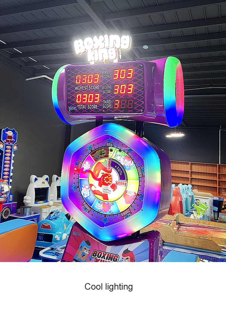 Sport Game Machine Electric Boxing King Coin Operated Game Boxing Arcade Machine Boxing Machine supplier