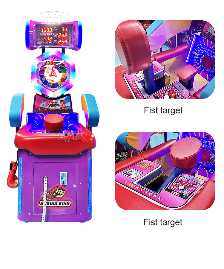 Sport Game Machine Electric Boxing King Coin Operated Game Boxing Arcade Machine Boxing Machine details