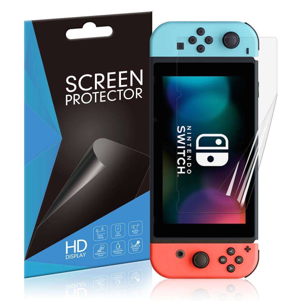 Laudtec GHM077 Easy Auto Install Tool Protector With Installation Frame Tempered Glass For Nintendo Switch Oled details