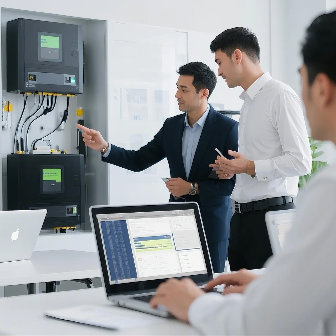 Customer training and online guidance